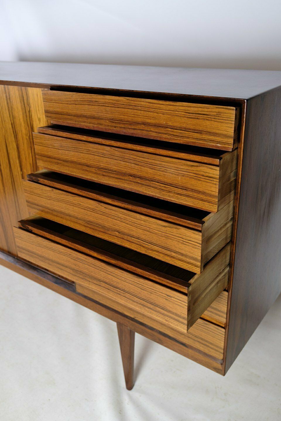 Sideboard In Rosewood By Henry Rosengren Hansen For Brande Møbelindustri  From 1960 photo vintage