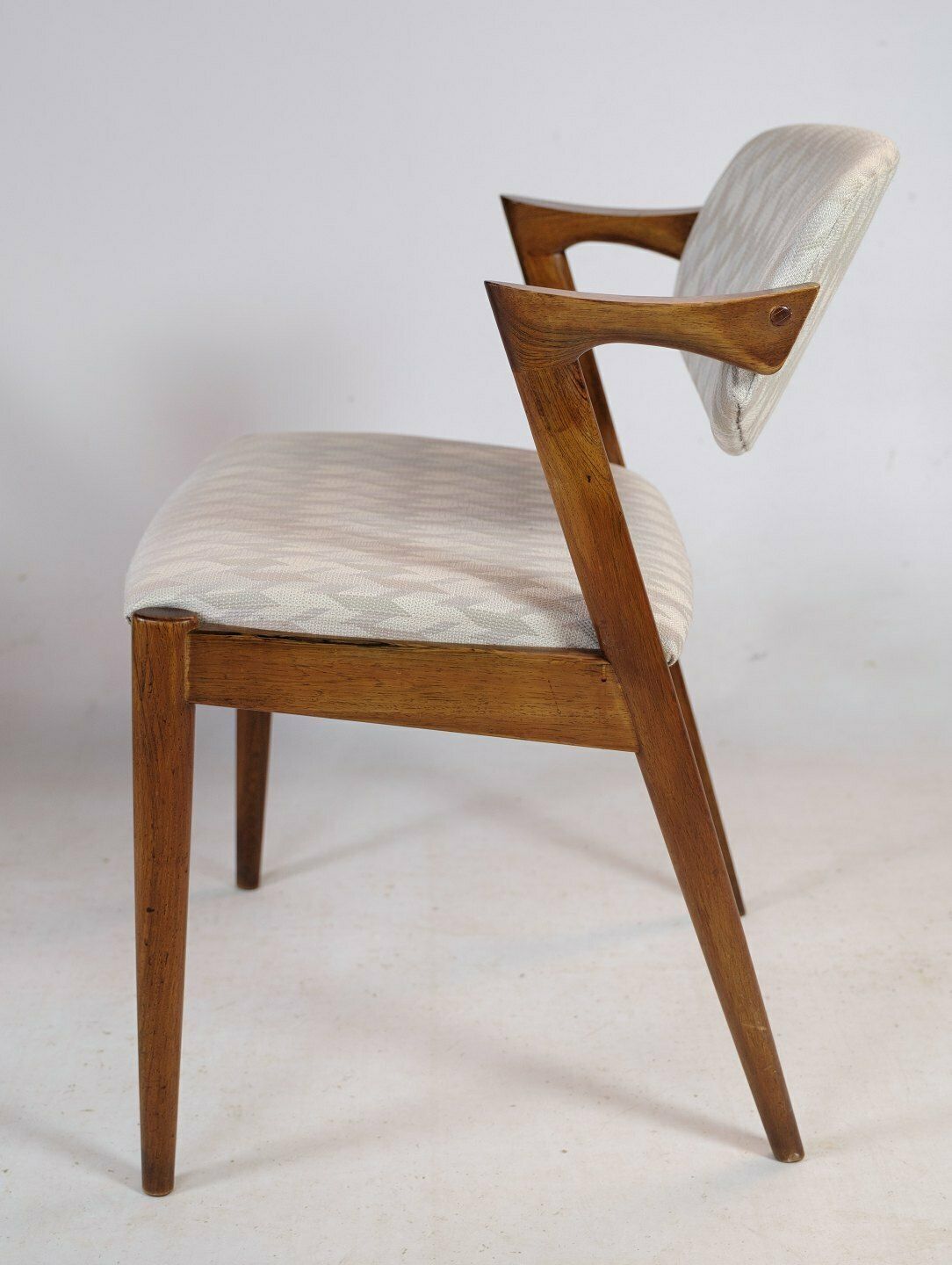 Set Of Four Dining Chairs, Model 42, Kai Kristiansen, Schou Andersen, 1960 photo vinterior