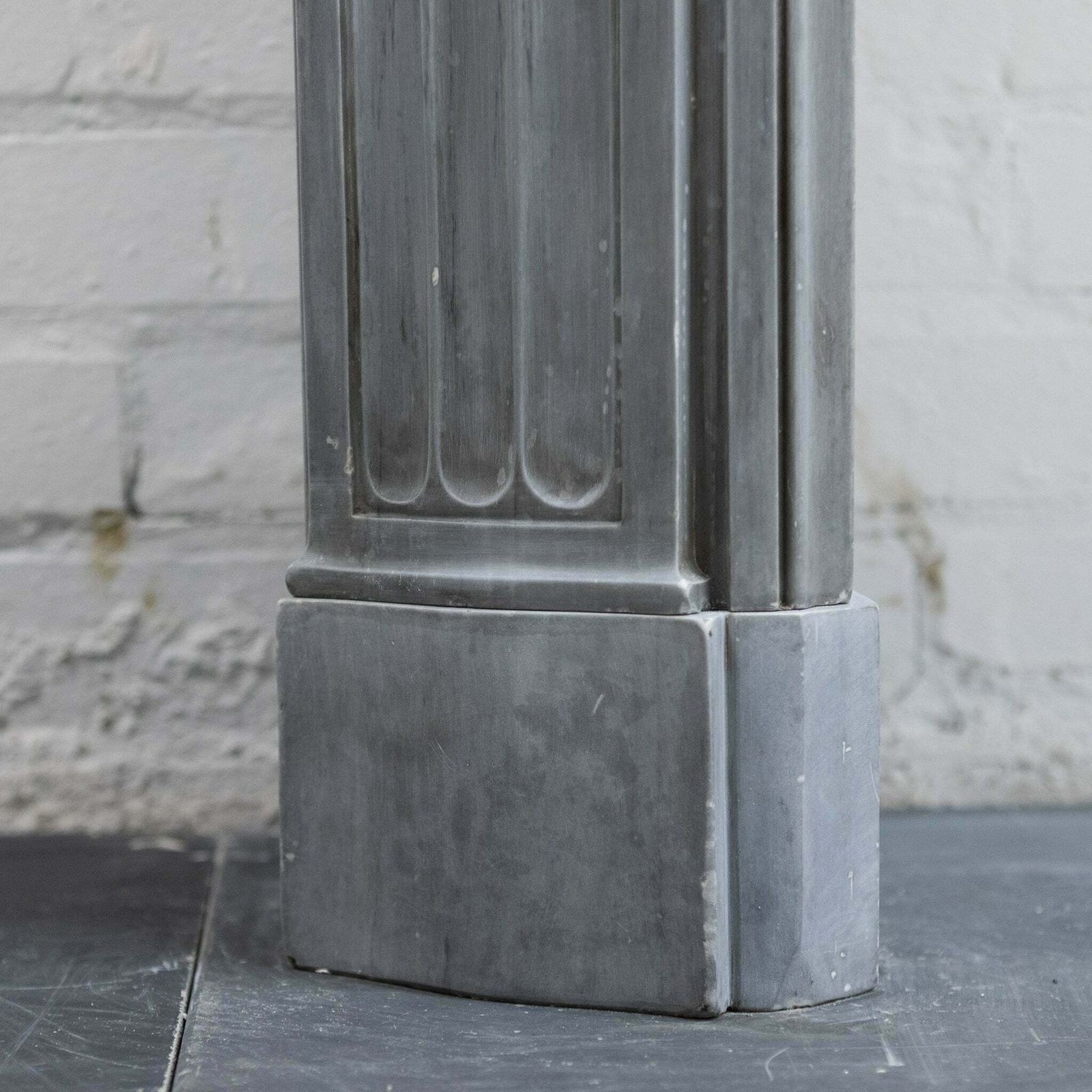 12000.0 Antique Early 19th Century French Style Grey Marble Fireplace Surround photo