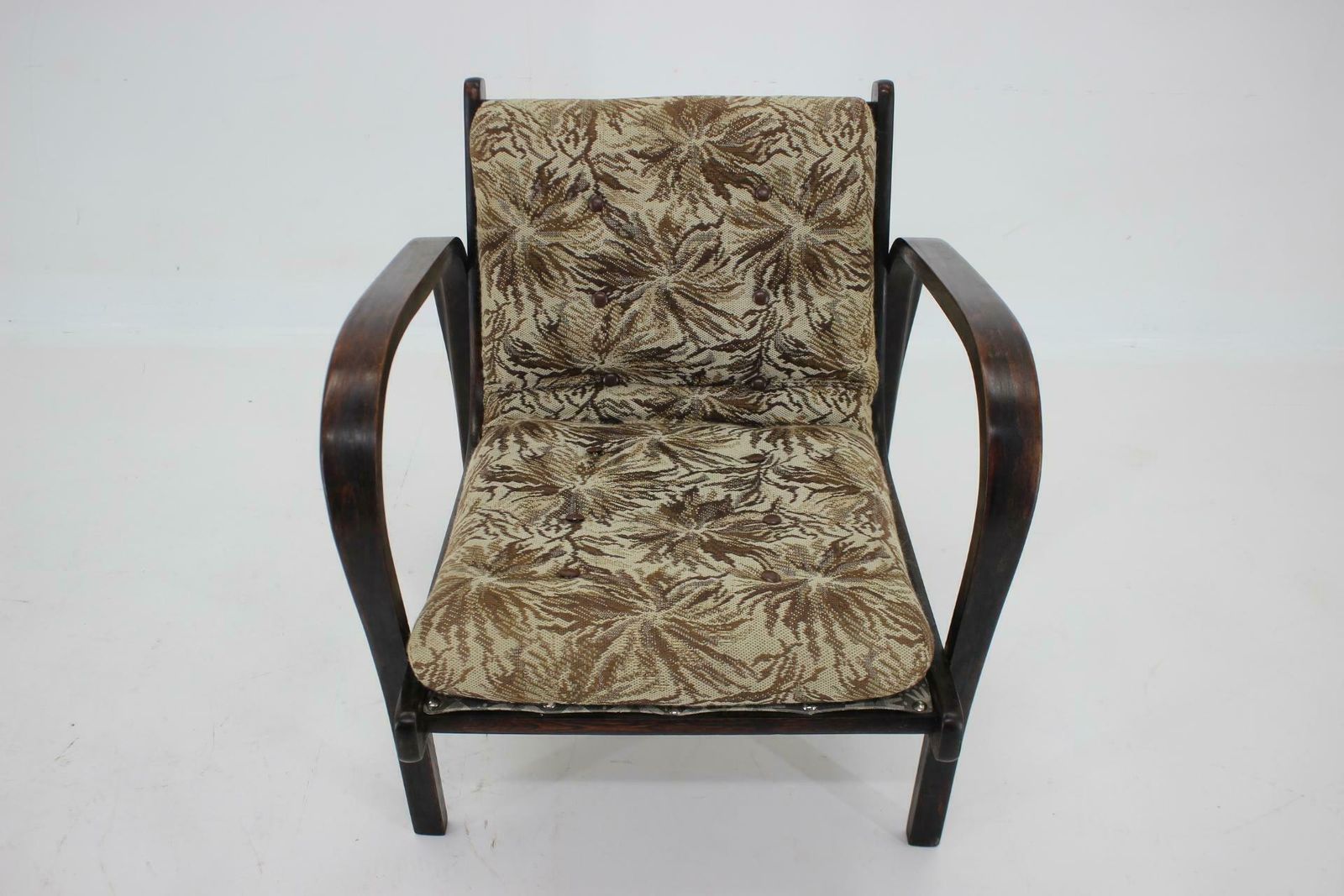 photo furniture 1960s Karel Koželka & Antonín Kropáček Bentwood Armchair