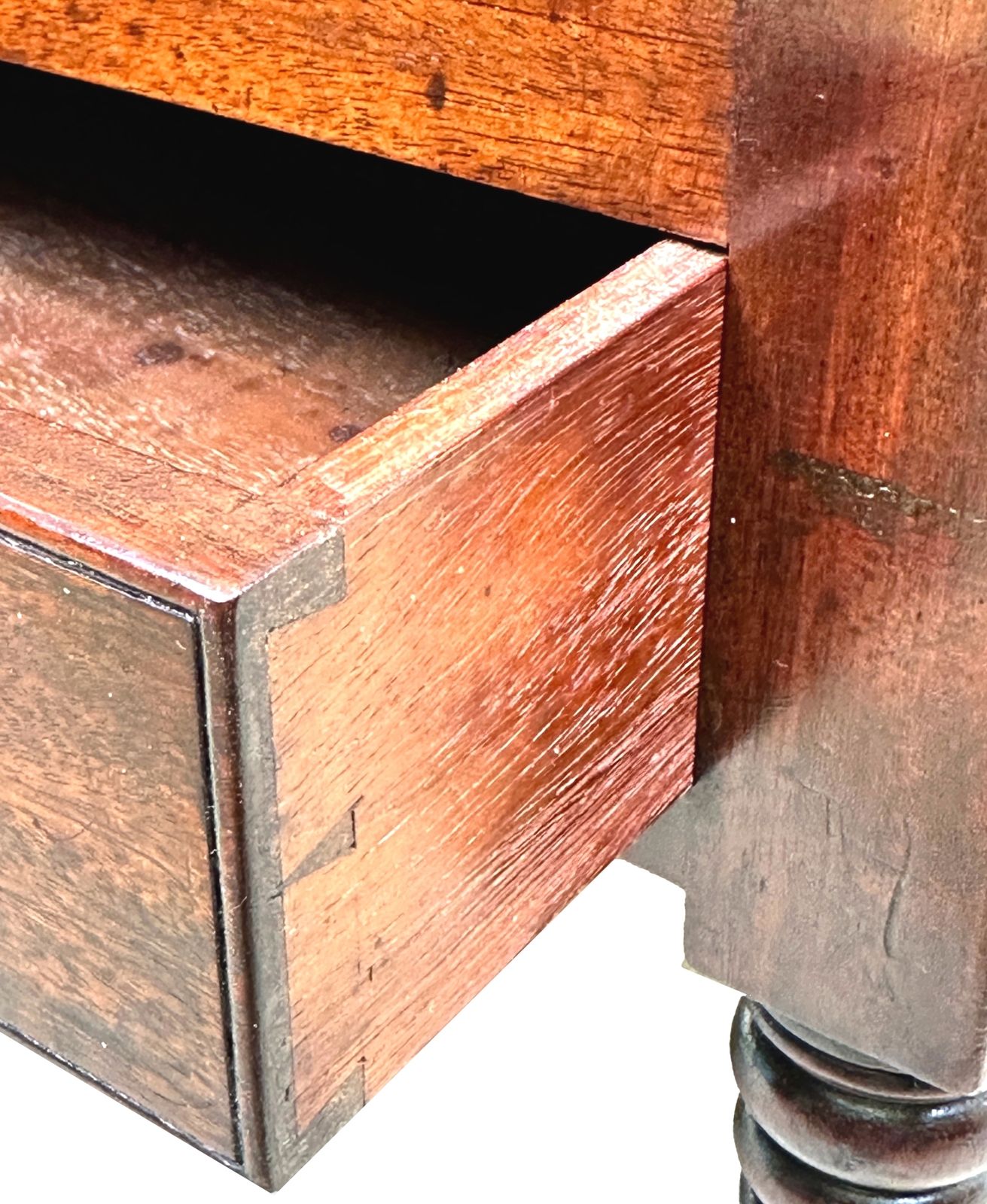 Regency Mahogany Boat Shaped Canterbury (England, Circa 1820) photo furniture