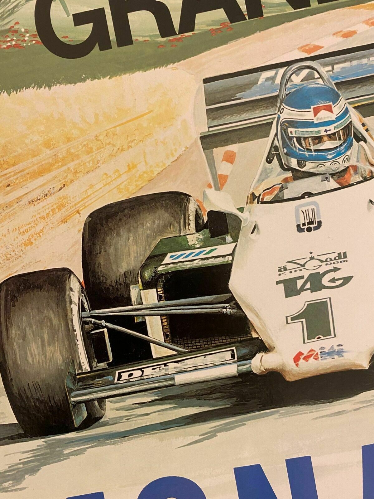 photo buy Pierre Berenguier, 1984   Monaco 84   Advertising Offset Poster Linen Backed