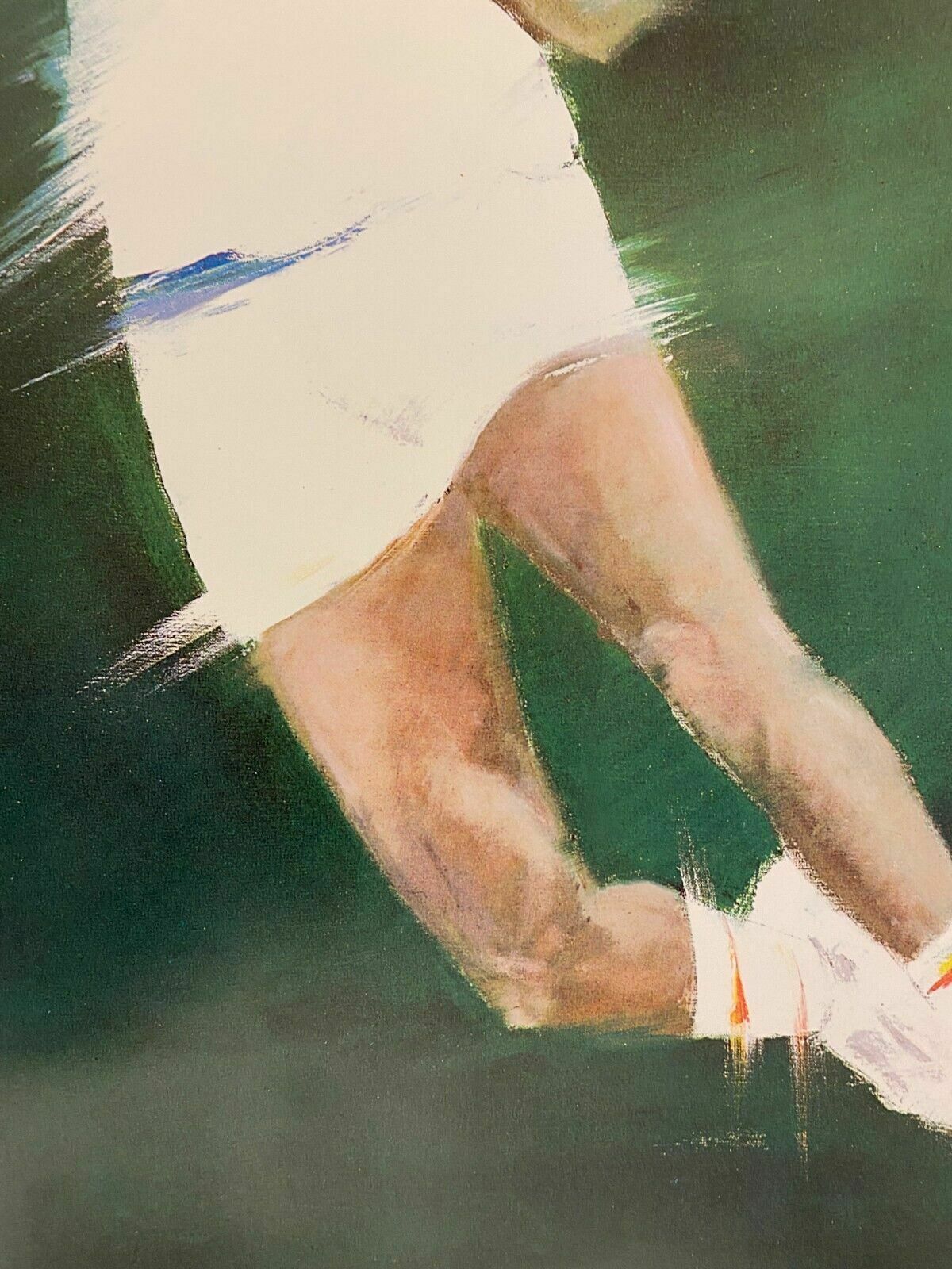 356.0 Victor Spahn, 1986   Untitled (Tennis)   Advertising Vintage Poster photo