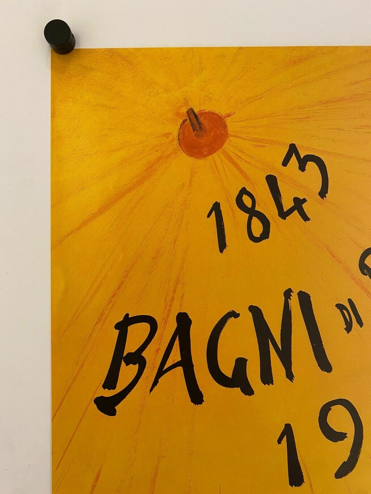 René Gruau, 1993   Rimini Bagni   Original Vintage Affiche C.A. Cm 98 X 69 photo vinterior