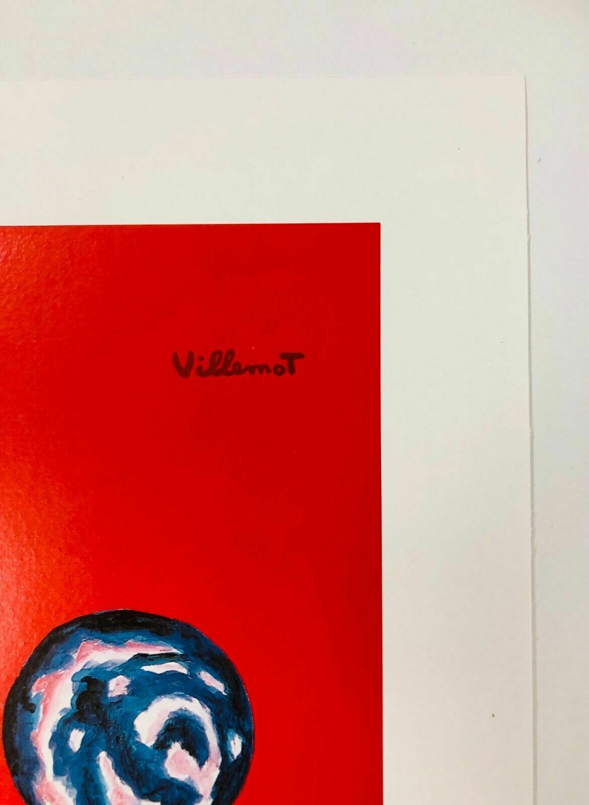 Bernard Villemot, C.A. 1980s   Bally Femme Au Ballon   Original Vintage Poster Linen Backed On Canvas Cm 60 X 40 photo 300.0