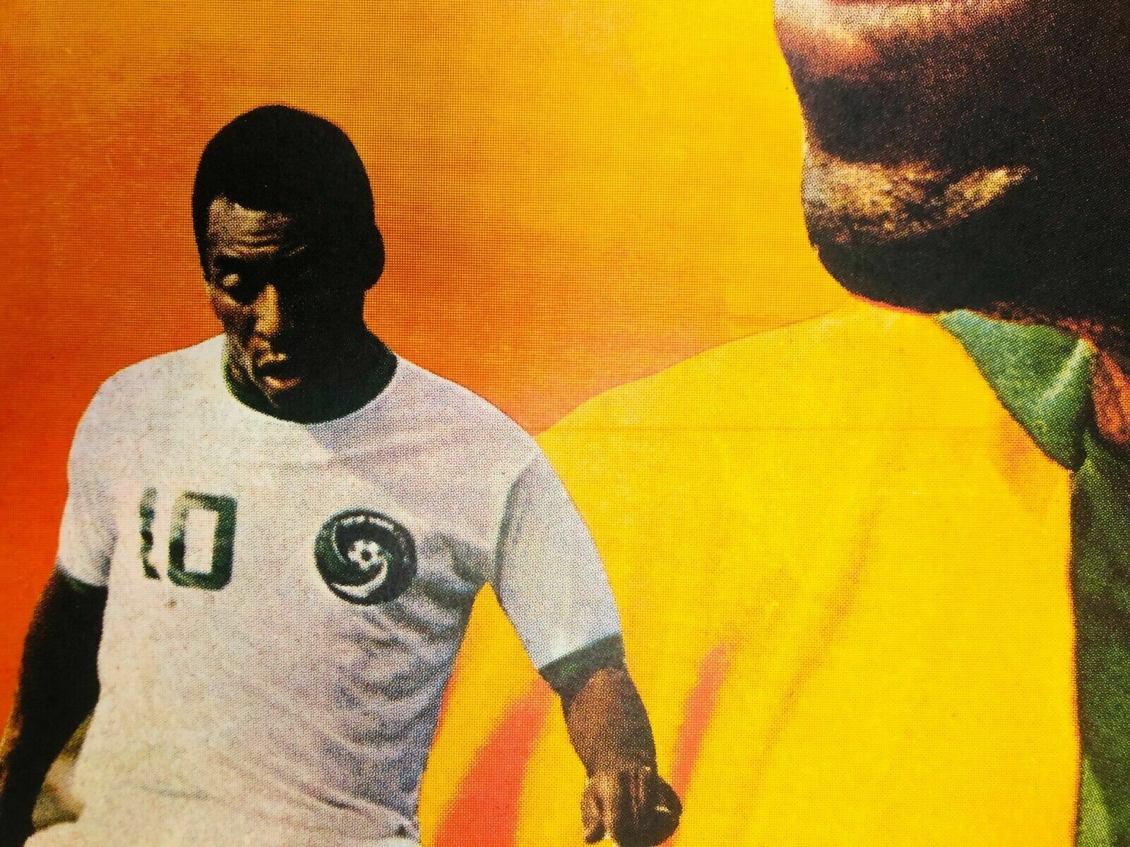 photo for sale Anonymous, 1960s Pele   The King   Original Vintage Affiche Linen Backed On Canvas Cm 100 X 68,5   In 39,4 X 26,9