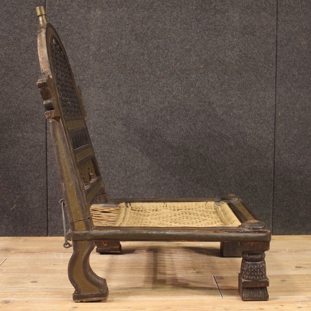 Furniture Particular Indian Chair Of The 20th Century photo