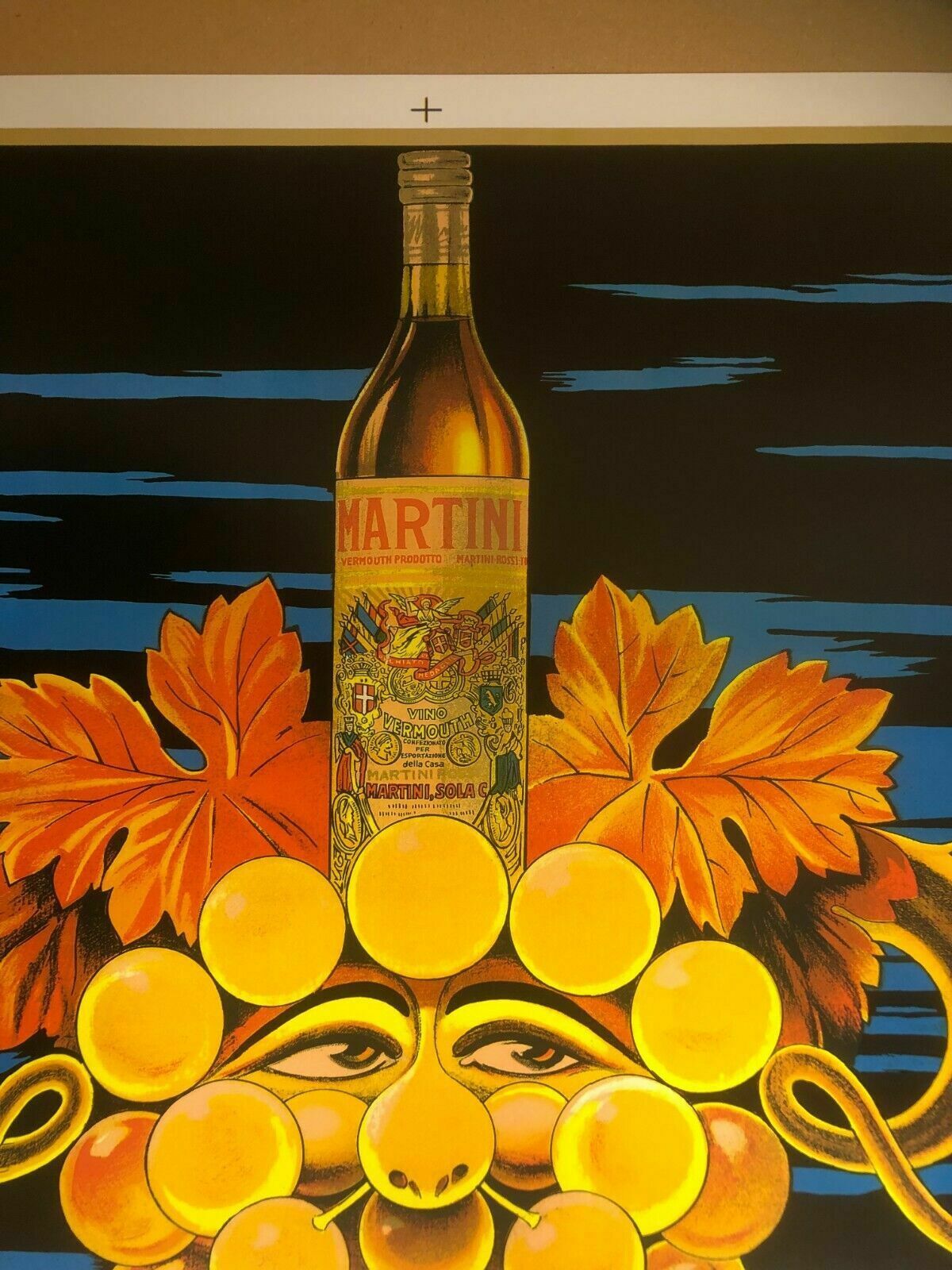San Marco, C.A. 80s   Martini Vermouth   Advertising Beautiful Affiche photo vinterior