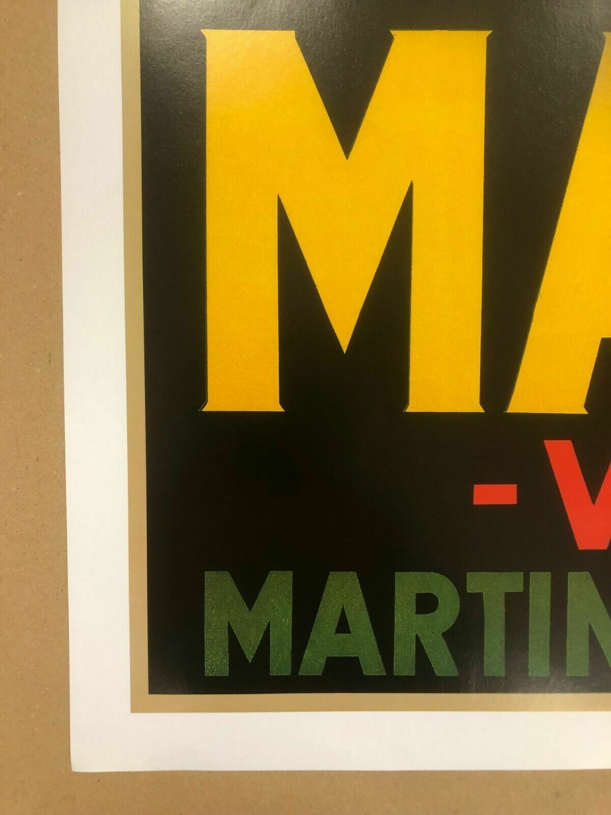 San Marco, C.A. 80s   Martini Vermouth   Advertising Beautiful Affiche photo vintage