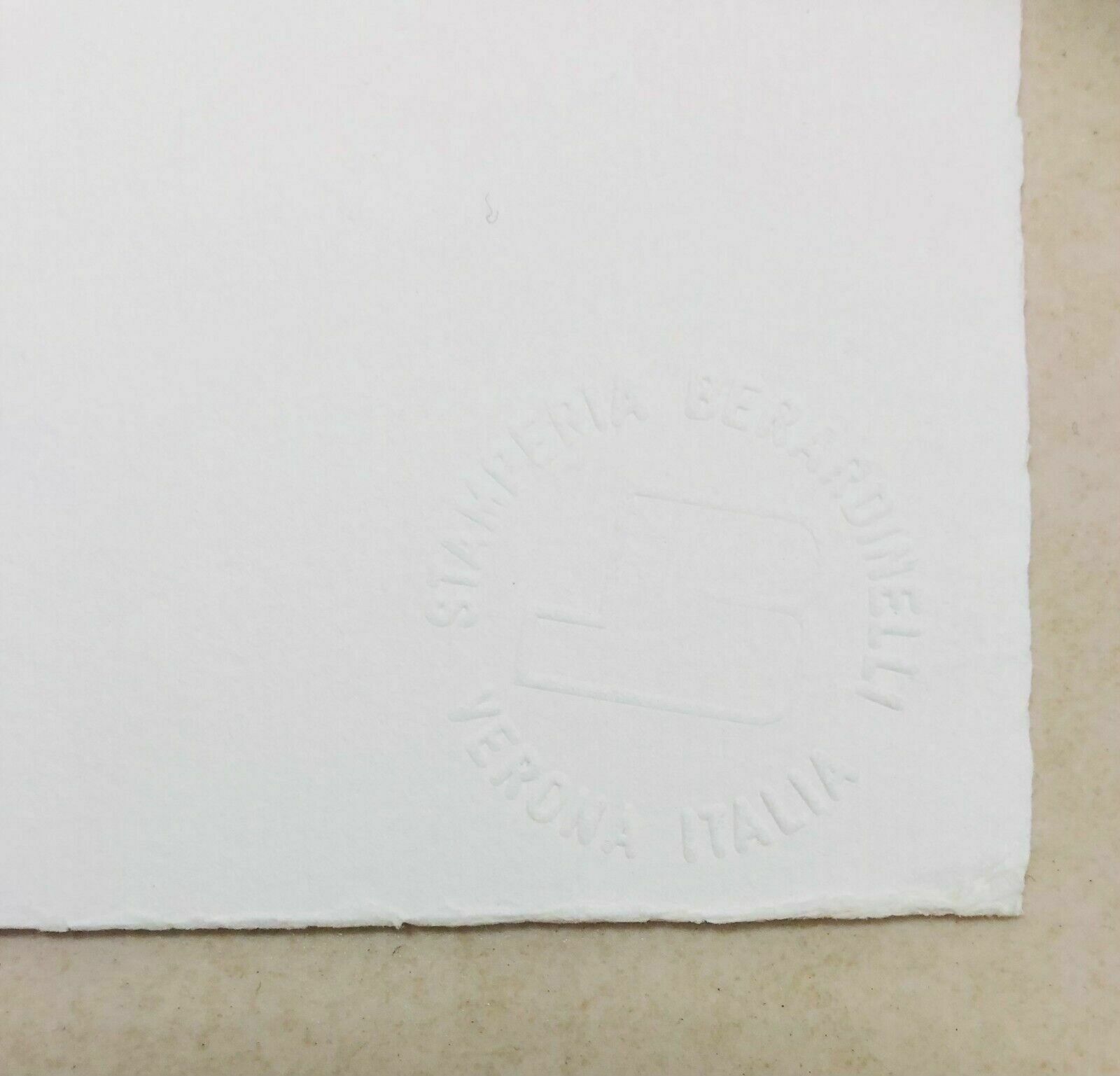 Art Gianni Bertini, 2003   Grip   Screen Printing On Quality Museum Cardboard photo