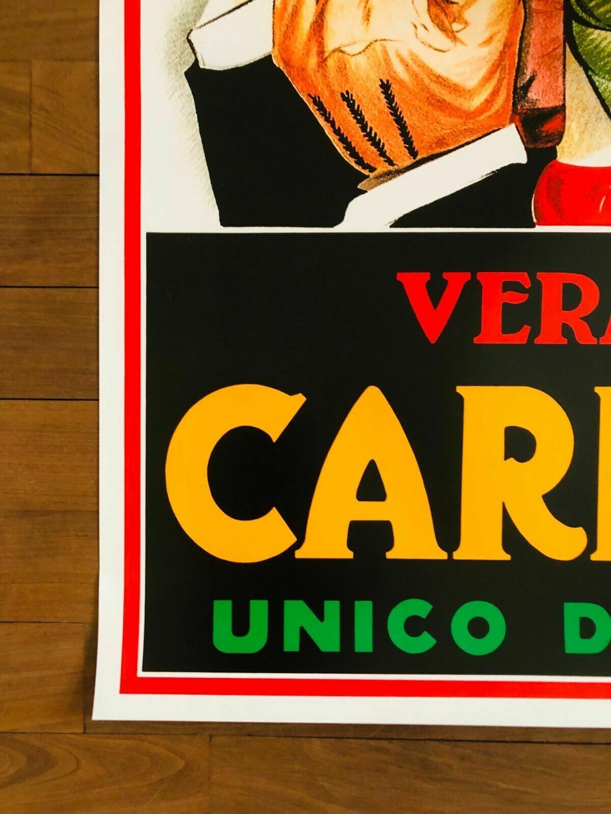 Achille Luciano Mauzan 1972  Vermouth Carpano Original Vintage Poster Printed In Offset Lithography photo vinterior
