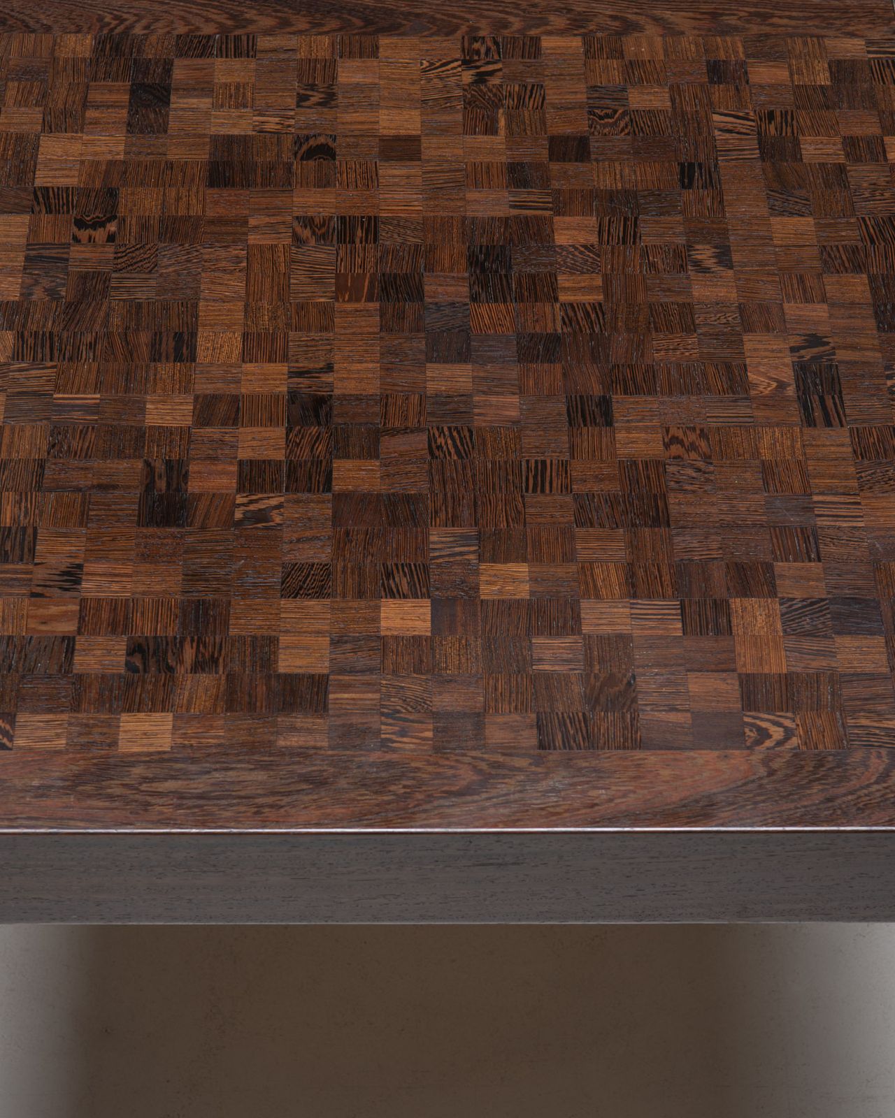 'Mosaik' Coffee Table In Wengé, Dieter Waeckerlin, 1960's, Switzerland photo 700.0