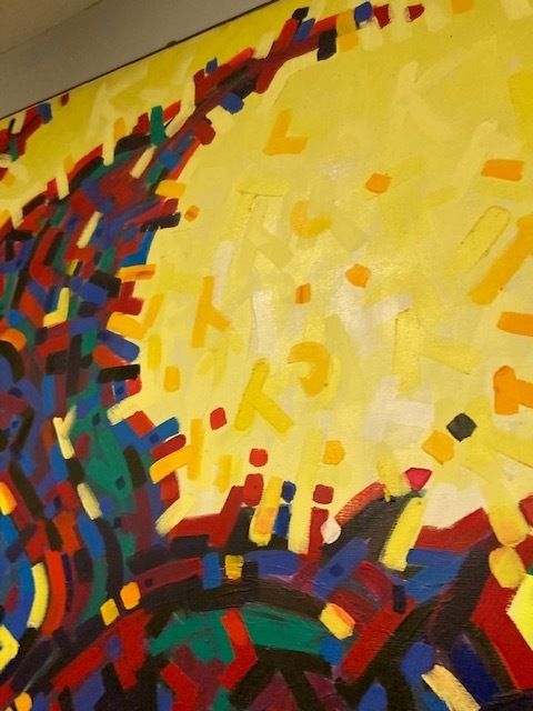 Unique Contemporary Art Painting "Pegasus" From The 80s, photo buy