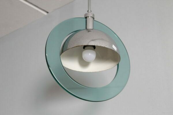 Suspension Chandelier From The 70s Space Age, Modern Vintage Design. photo for sale
