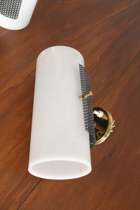 Pair Of Modern Stilnovo Wall Lights From The 50s. Vintage With A Beautiful Double Light Beam Design !! photo Lighting