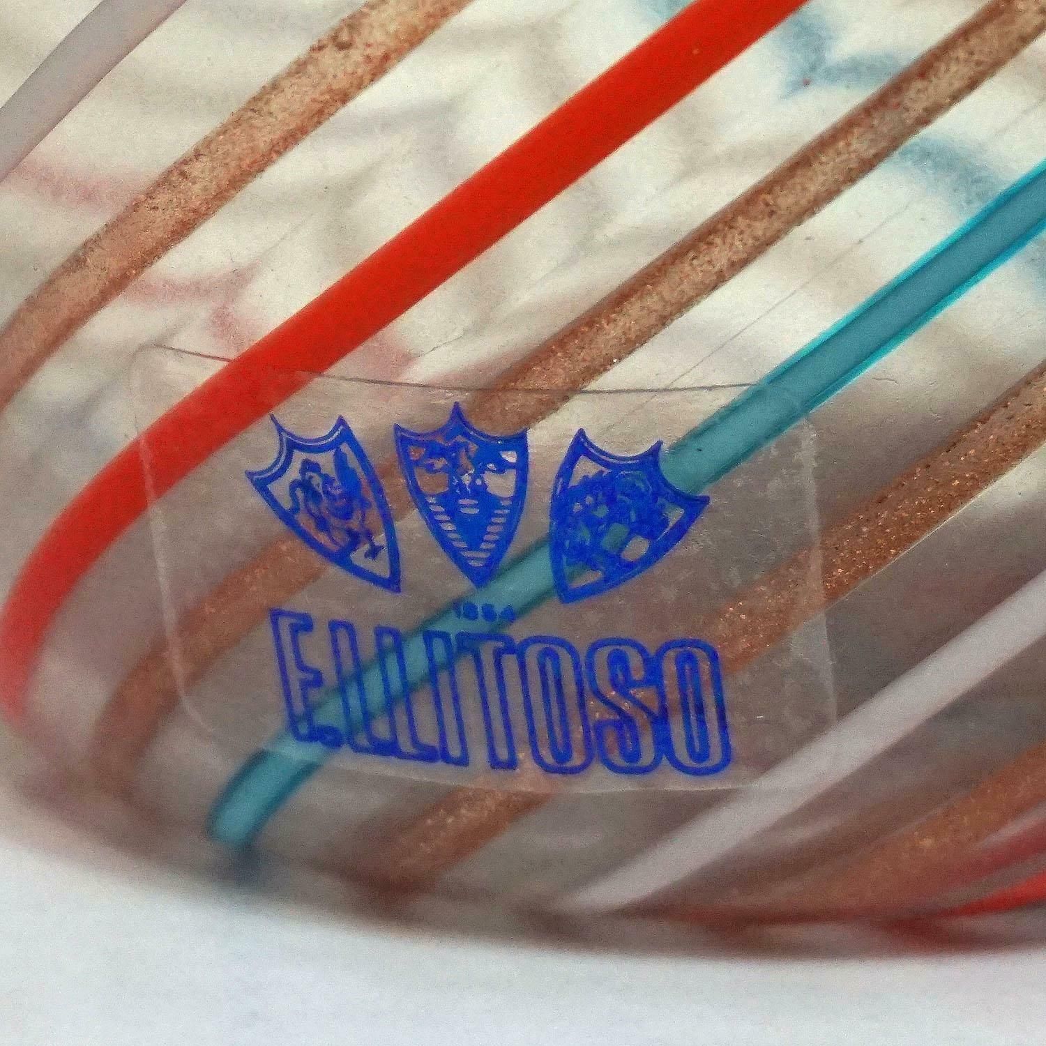 Fratelli Toso Multicoloured A Canne Vase, Murano, Italy, Circa 1965 photo vinterior