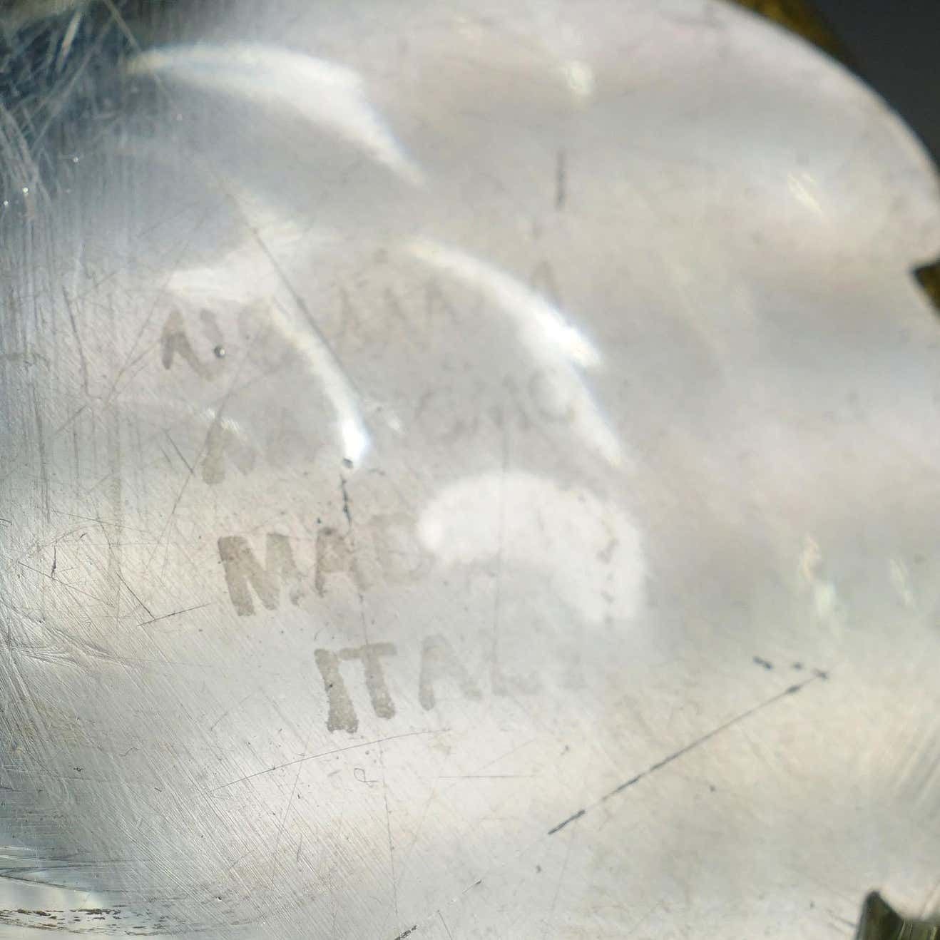 photo furniture Venini Art Glass Bowl ''Diamante'' By Paolo Venini, Murano 1930s
