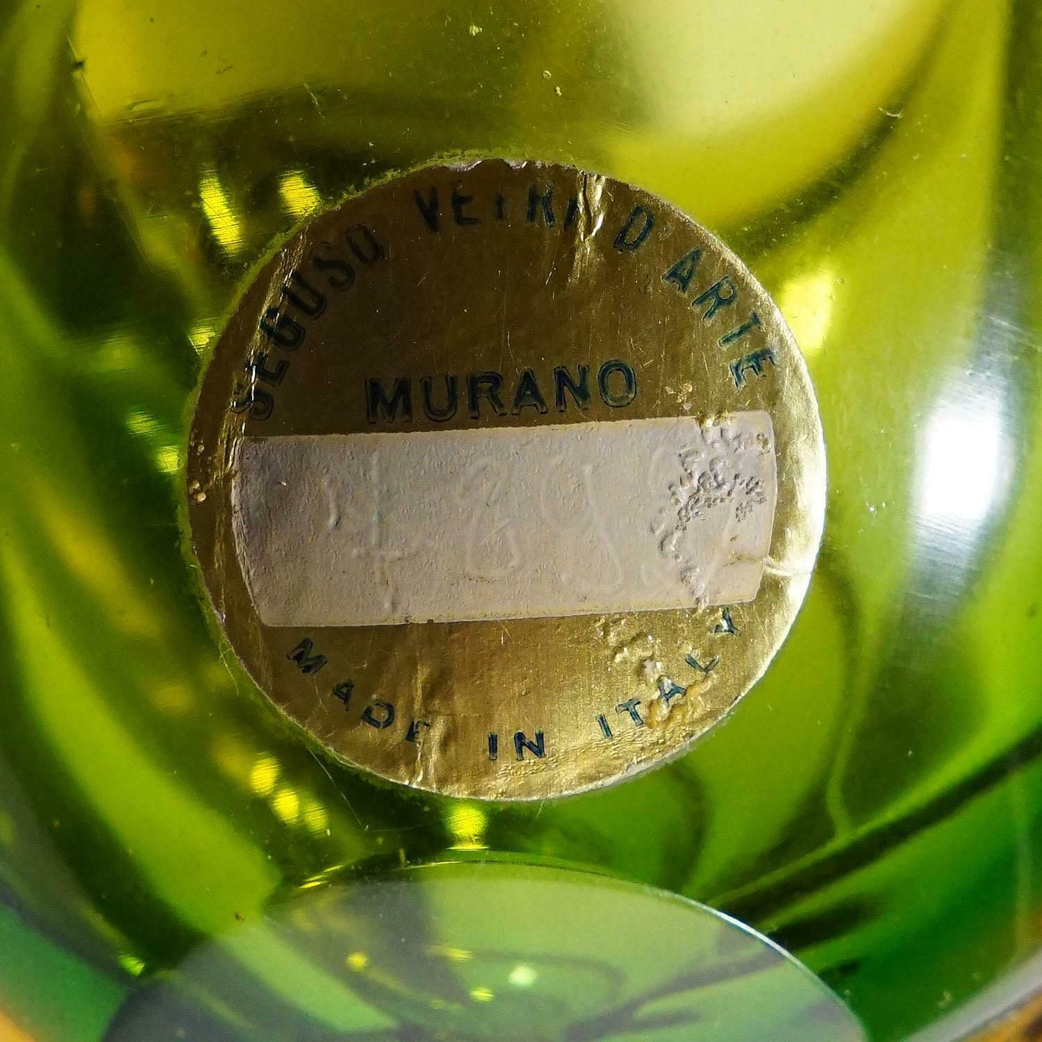 4242.0 Collection Of 11 Murano Art Glass Cornucopia By Seguso 1950s 60s photo