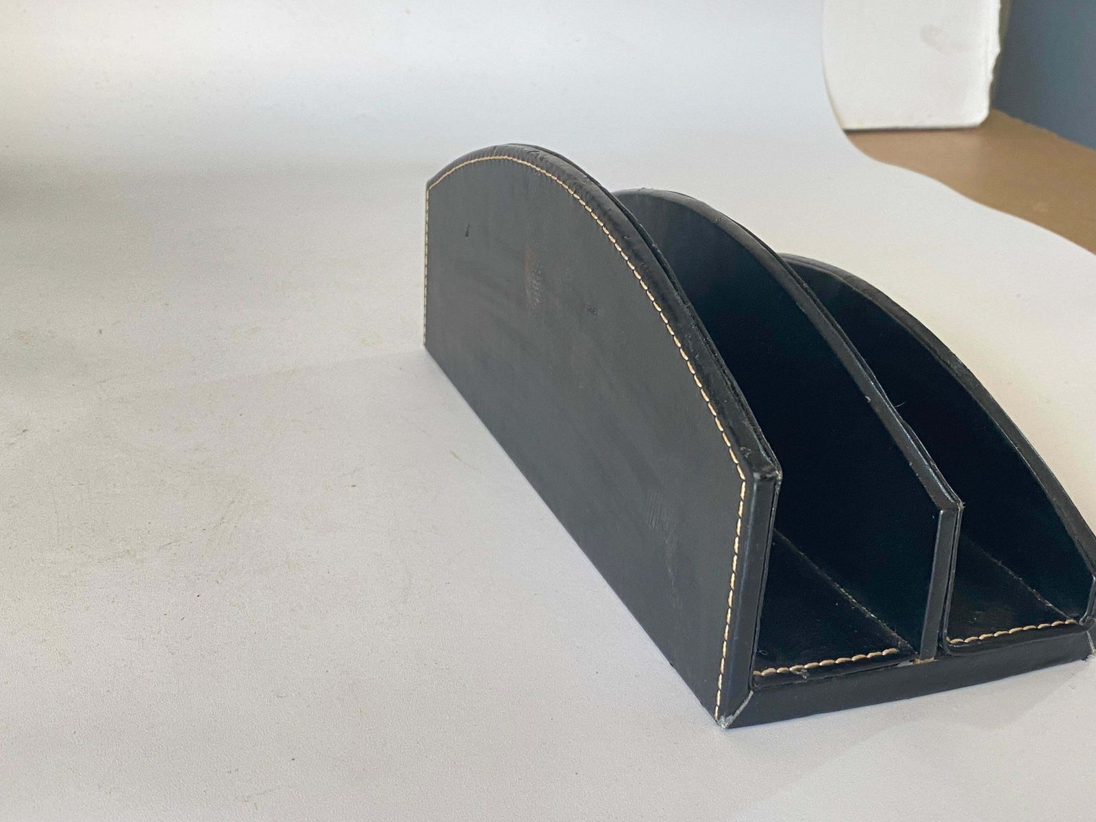 Desk Accessories, Letter Holder By Jacques Adnet, France, 1940 photo Home Decor
