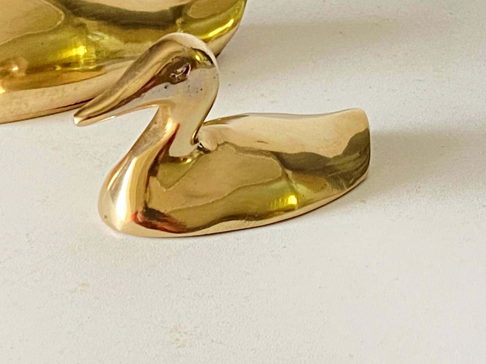 Decorative Set Of 3 Sculptures Shaped, In Brass, France, 1970s photo furniture