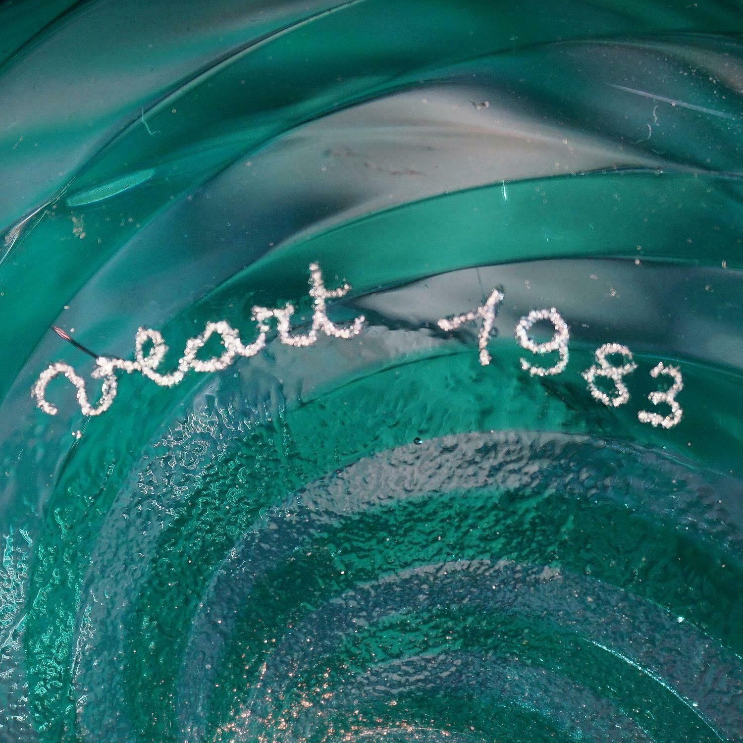 Veart Vintage Murano Art Glass Vase By Mario Ticco ''Attr.'' photo buy