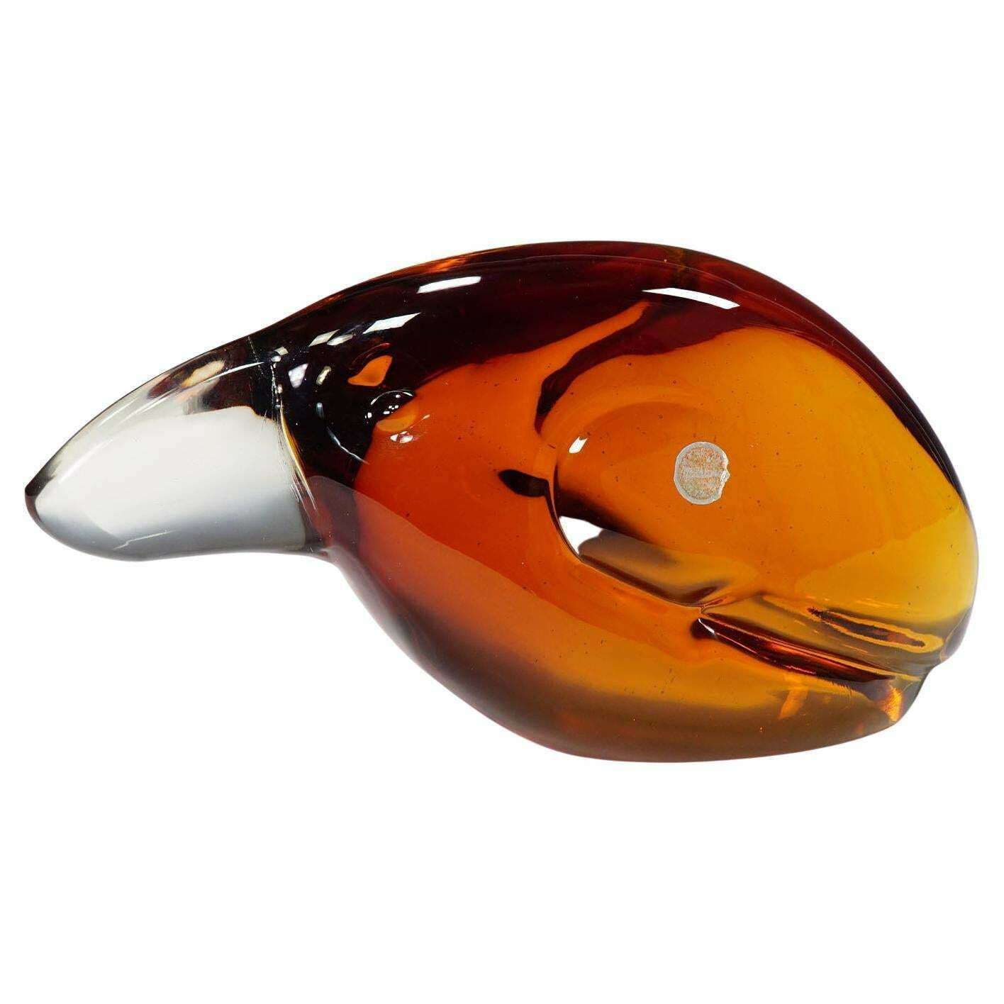 Sculpture Of A Toucan Designed By Livio Seguso Ca. 1960s