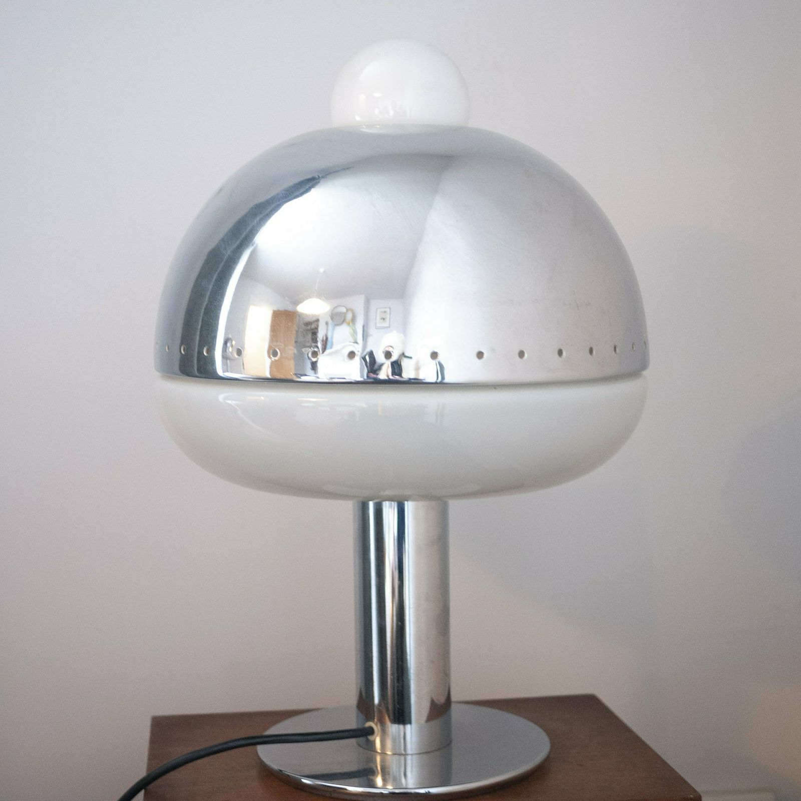 photo buy Pair Of Italian Space Age Mushroom Lights By Goffredo Reggiani By Reggiani Illuminazione, 1970s