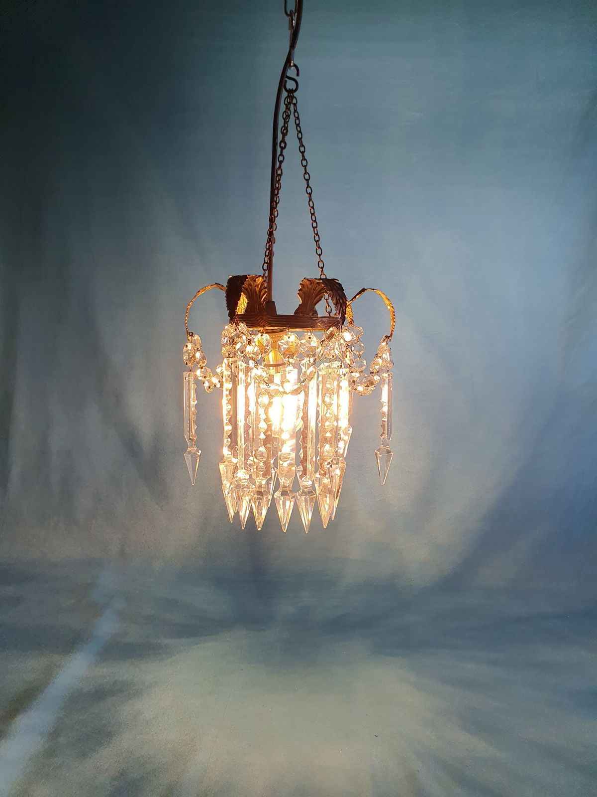 Early 20th Century Small Lustre Chandelier photo furniture