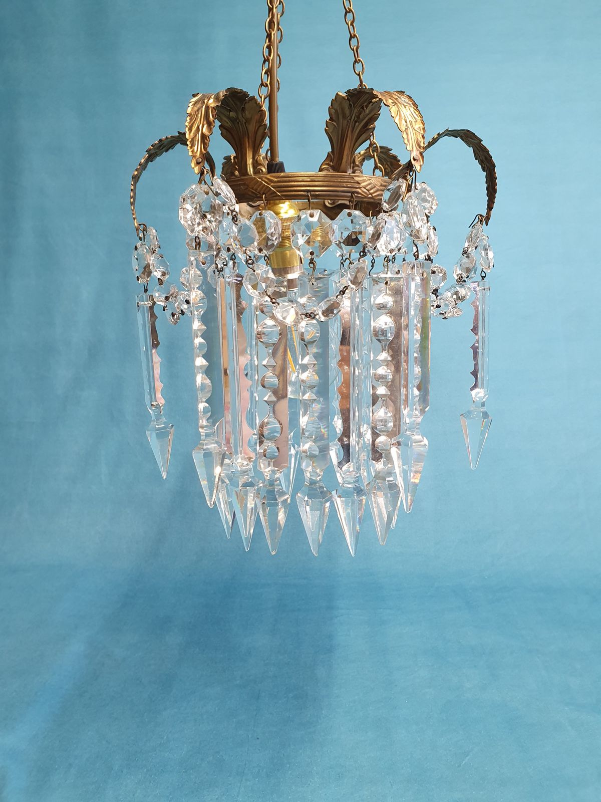 Early 20th Century Small Lustre Chandelier photo for sale