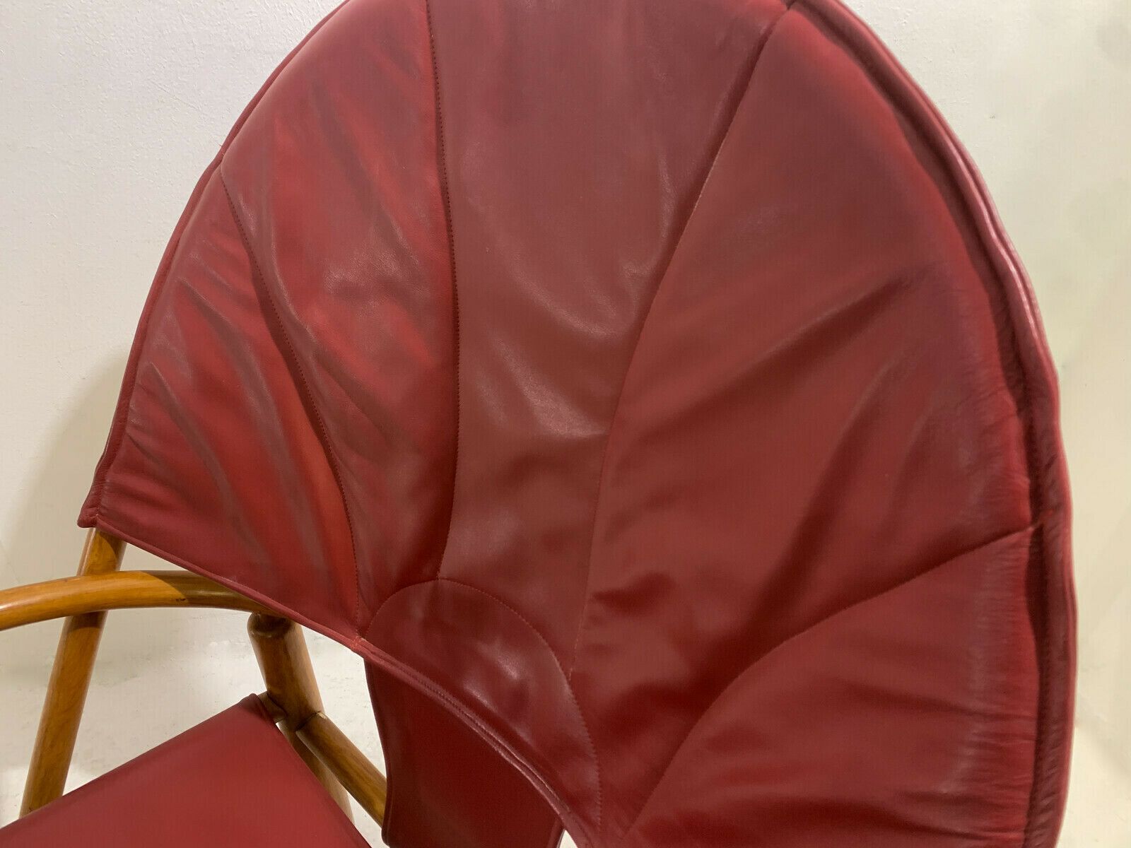 photo furniture Red "G23" Hoop Armchair By Piero Palange & Werther Toffoloni