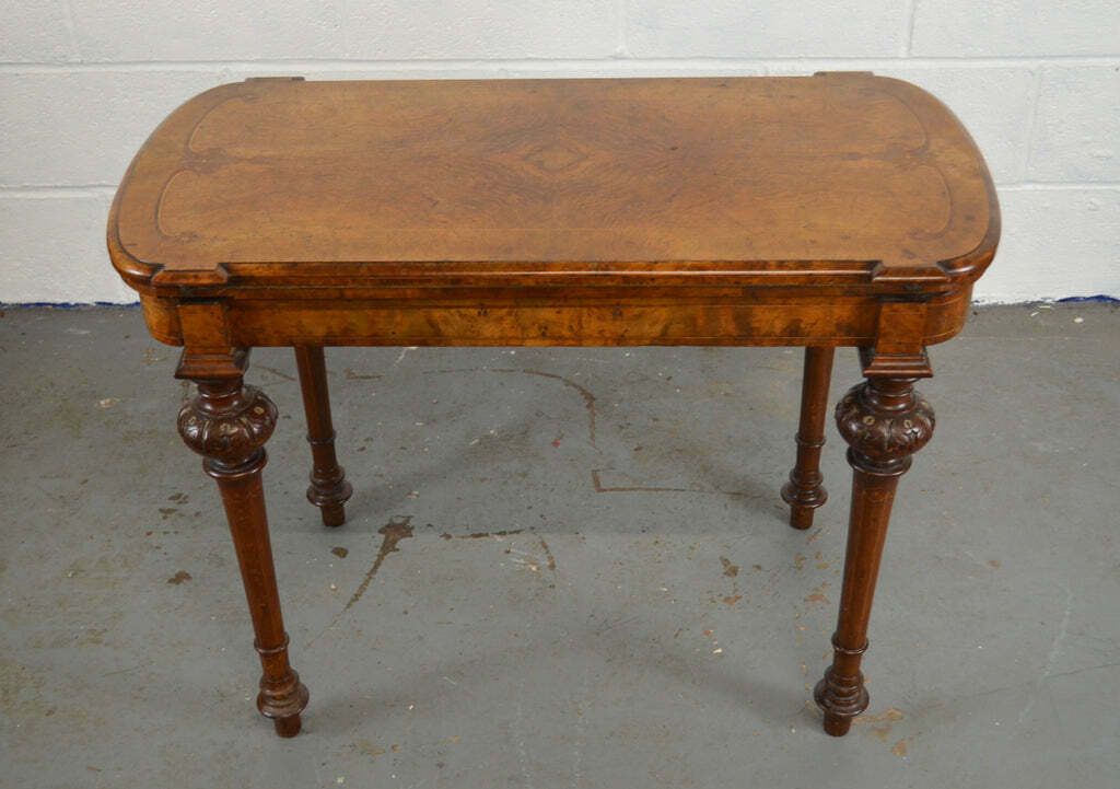 Victorian Card Games Table photo 950.0