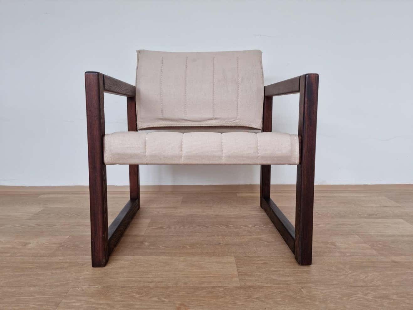 Scandinavian Safari Armchair By Karin Mobring  1980s  Never Used photo for sale