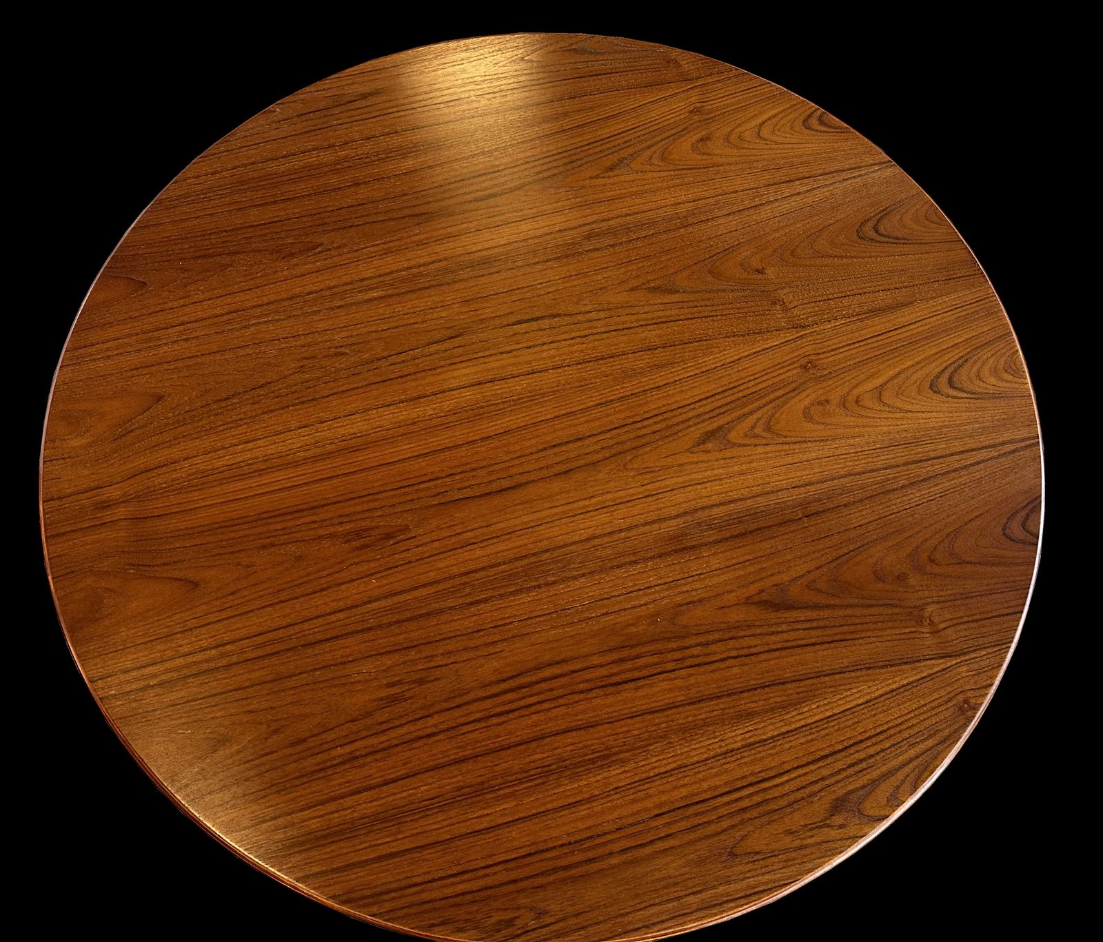 Circular Teak Model 3600 Dining Table By Arne Jacobsen For Fritz Hansen And Retailed By Heal's photo Furniture