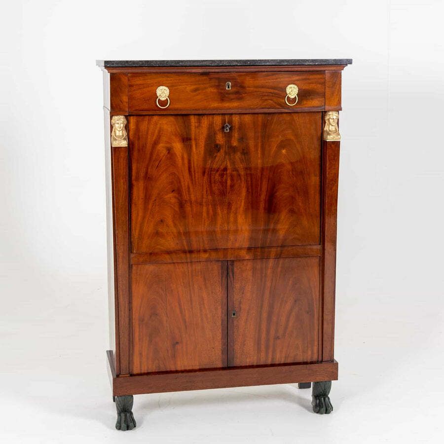 Empire Secretary à Abattant, France Around 1810