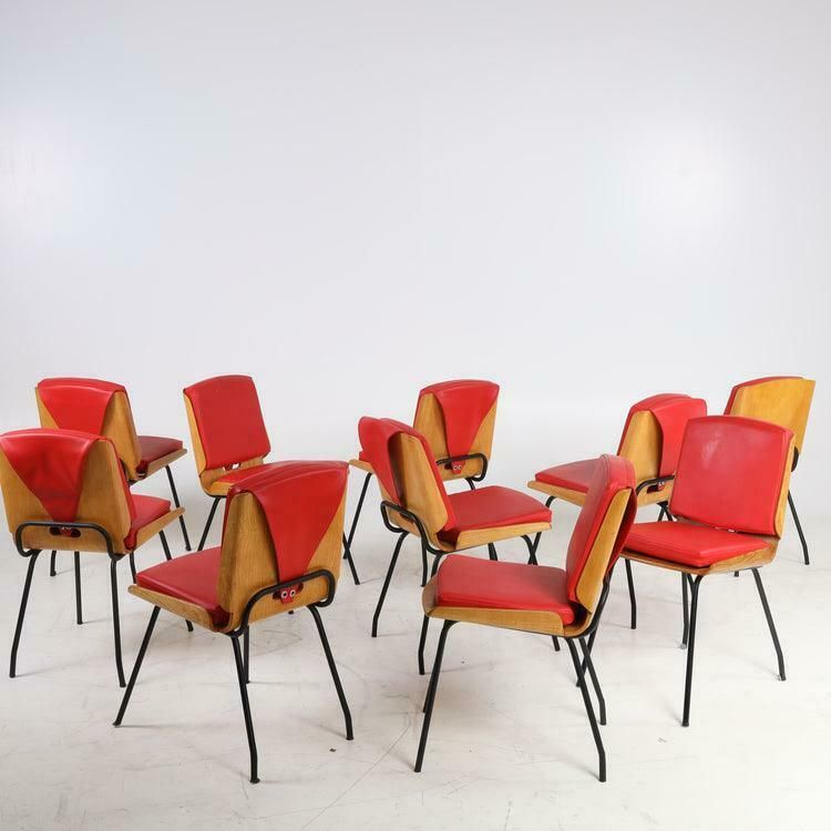 Chairs By Carlo De Carli Italy 1950s photo 4950.0