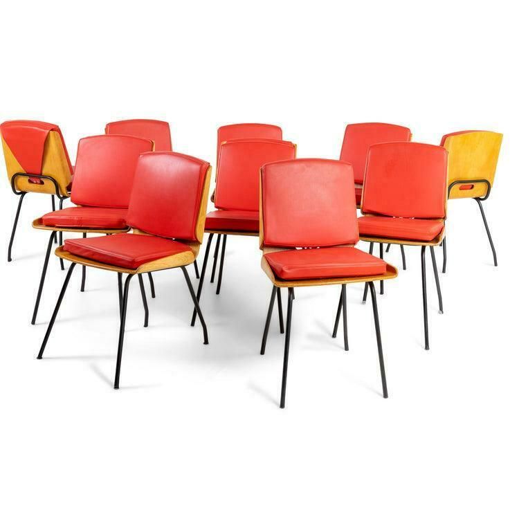 photo furniture Chairs By Carlo De Carli Italy 1950s