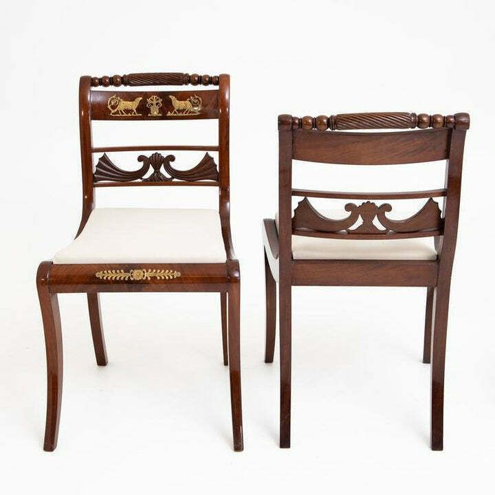 photo for sale Set Van Acht Eetkamerstoelen En Fauteuils, Noord Duitsland Ca. 1830
