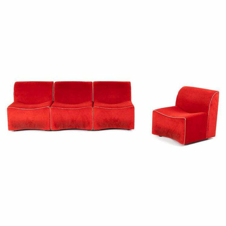 Chaises mid-century, école italienne