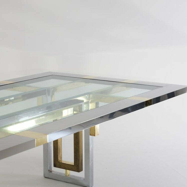 Grande table à manger, Italie, années 1970 photo buy