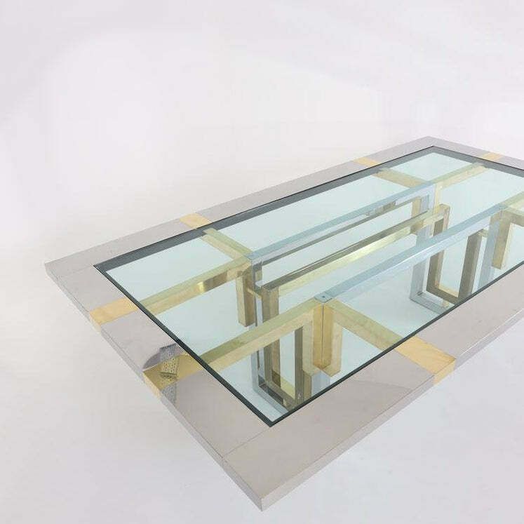 photo furniture Grande table à manger, Italie, années 1970