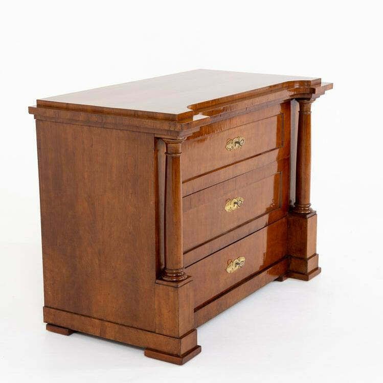 Biedermeier Ladekast, Waarschijnlijk Noord Duitsland, Ca. 1820 photo Meubels