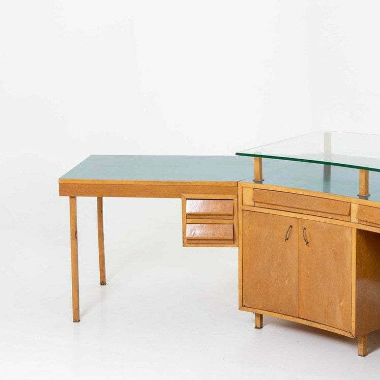 Studio Desk, Designed By Vittorio Armellini, Italy Mid 20th Century photo buy