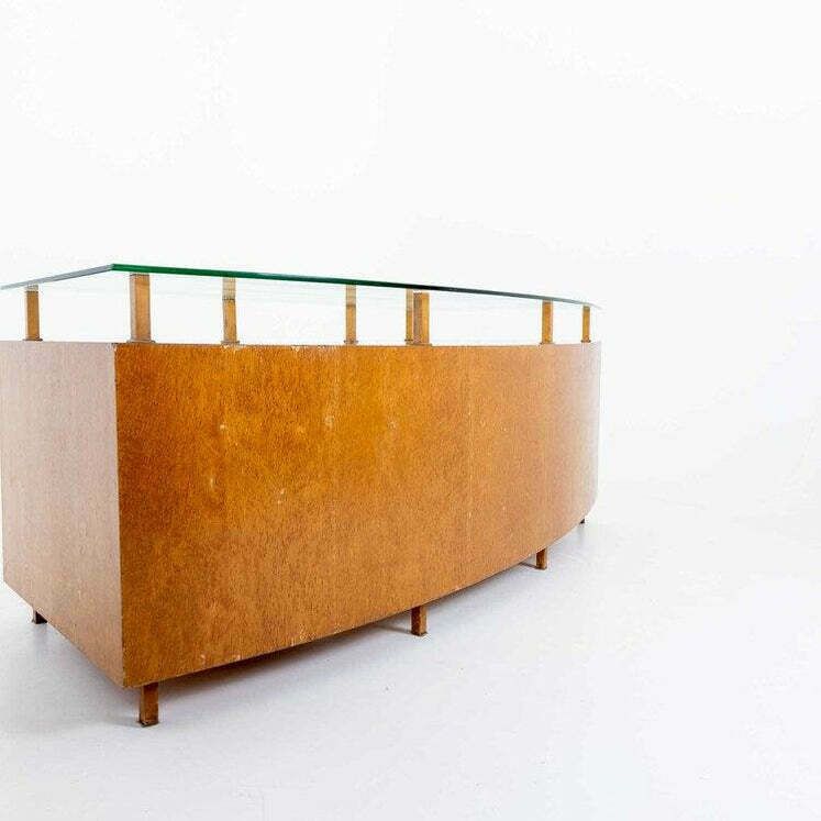 Studio Desk, Designed By Vittorio Armellini, Italy Mid 20th Century photo vintage