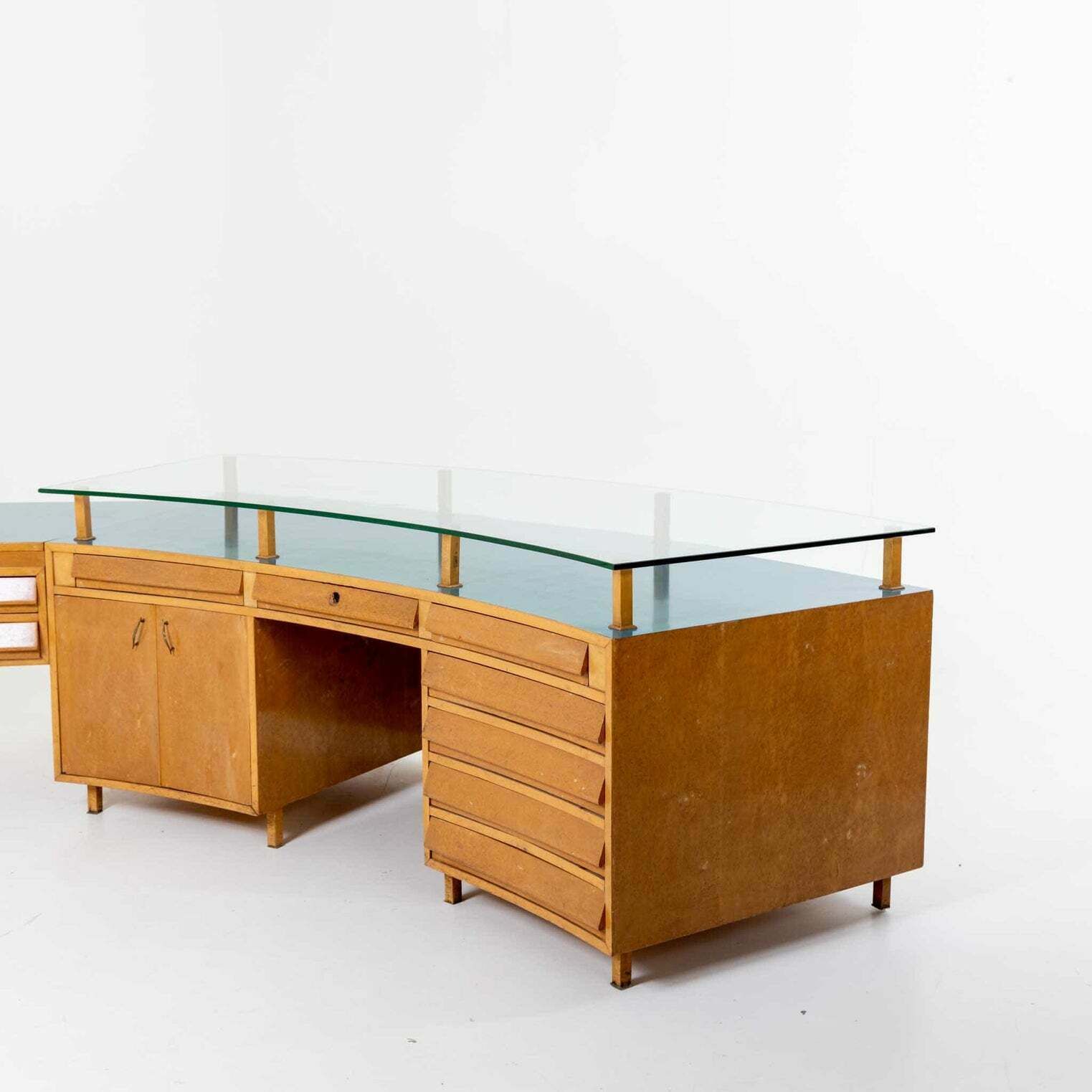 photo vintage Studio Desk, Designed By Vittorio Armellini, Italy Mid 20th Century