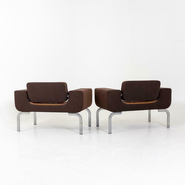 1591.0 Lounge Chairs, Italy 1970s, Vintage photo