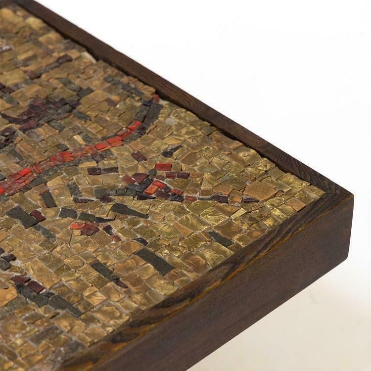 Coffee Table With Stone Mosaic, Probably Italy, Mid 20th Century photo buy