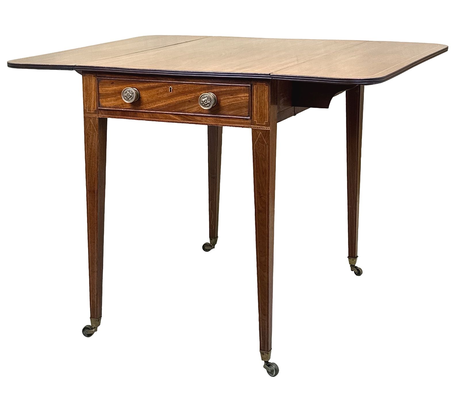 18th Century Georgian Mahogany Pembroke Table (England, Circa 1790)