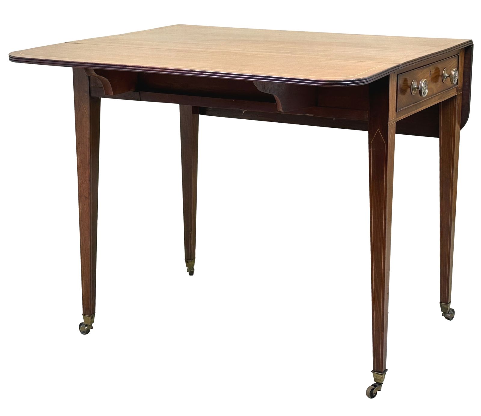 18th Century Georgian Mahogany Pembroke Table (England, Circa 1790) photo 2850.0