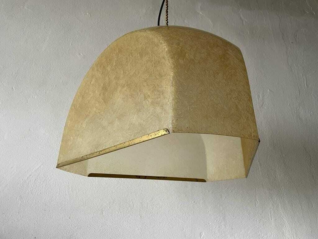 Extraordinary Italian Design Fiberglass Xl Pendant Lamp, 1960s, Italy photo buy
