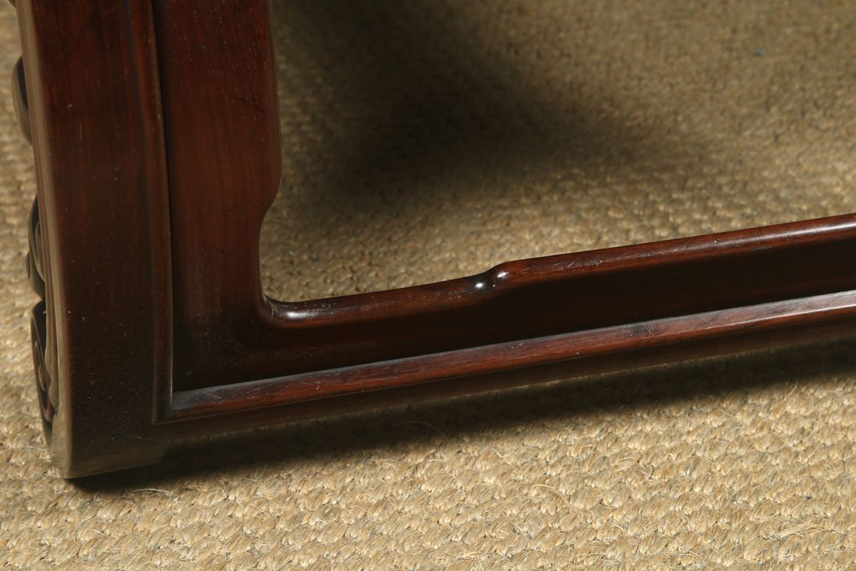Antique Chinese Asian Hongmu Low Kang / Opium / Coffee Table (Circa 1900) photo vinterior